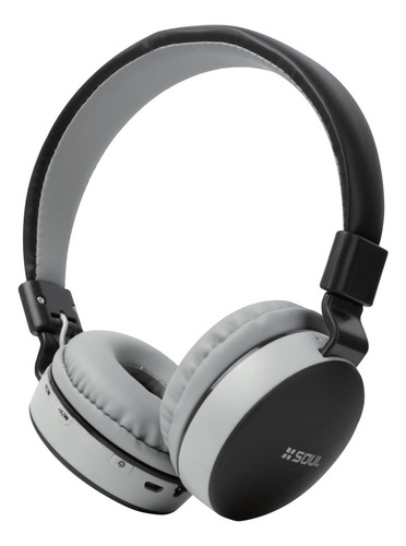 Auriculares Soul Vincha Bluetooth Manos Libres + Control Negro