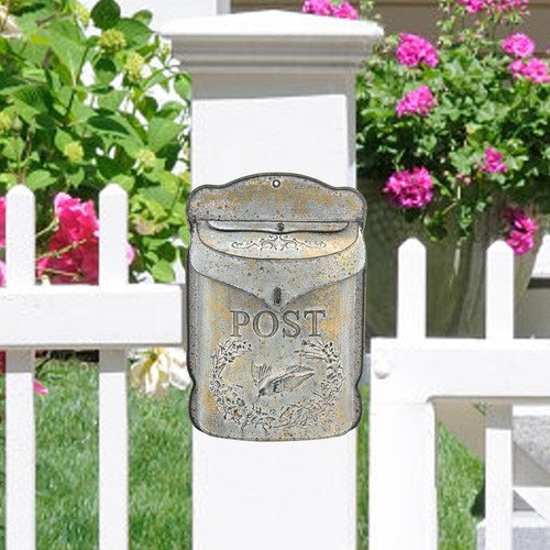 Buzón De Correo, Decoración Resistente, Buzón De Hierro
