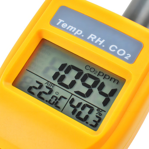 Digital 9999 Ppm De Dióxido De Carbono Temperatura Humedad Ndir Sensor Iaq Monitor De Co2 Wb Dp Tester