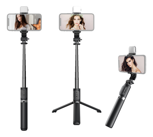 Soporte Para Selfies Stick Bt Video Max. Foto Inalámbrica En