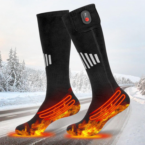 Calcetines Eléctricos Con Calefacción Medias Largas