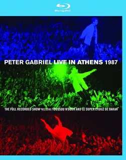 Blu Ray Peter Gabriel Live In Athens 1987 2 Discos
