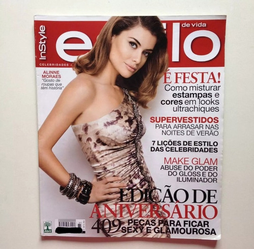 Revista Estilo De Vida Alinne Moraes Carolina Ferraz Z745