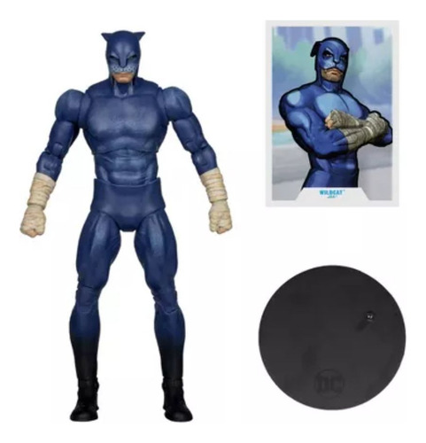Wildcat-jsa-gold Label Collection-dc-mc Farlane Toys (Usado)