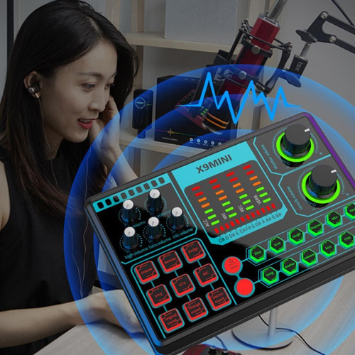 Imagen 4 de 12 de Consola De Mezclas, Dsp Mixer Sound Tarjeta De Sonido
