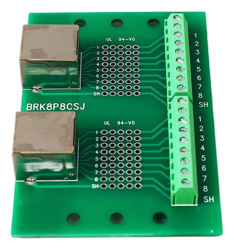Placa De Conexión Ethernet Rj45 De Doble Puerto De Red