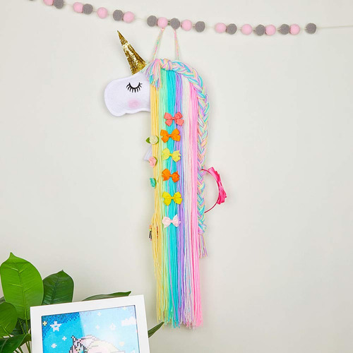 Almacenamiento De Pinzas Para El Cabello De Unicornio