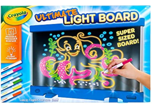 Crayola Ultimate Light Board Azul, Tableta De