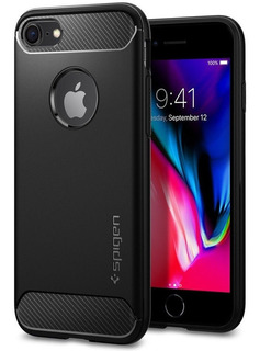 Apple iPhone 7 8 Spigen Rugged Armor Carcasa Antichoque