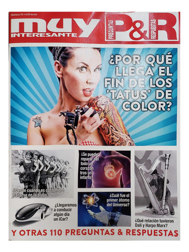 Revistas Muy. (interesante-historia-arte- Cole)- Ver Títulos Interesante Preguntas Y Respuestas N75