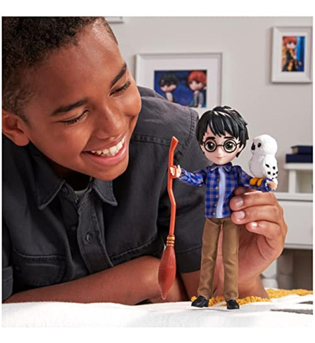 Figura Harry Potter Capa De Invisibilidad Wizarding World ;o