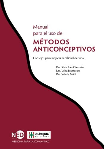 Libro Métodos Anticonceptivos Manual Para El Uso De De Mulli