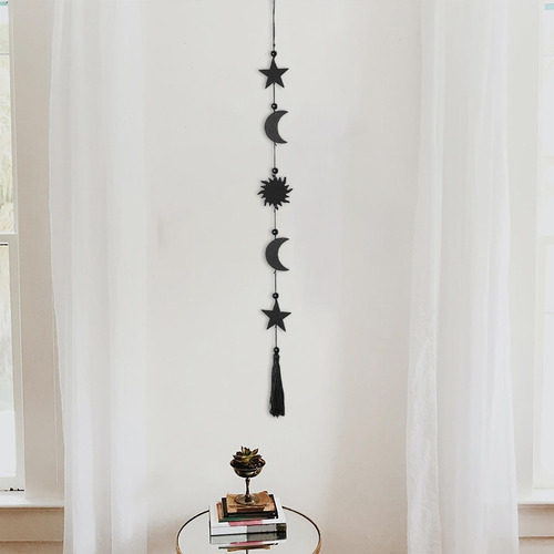 Decoración Colgante De Pared De Fase Lunar Arte De 75cm