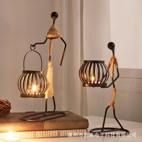 Vela Decorativa Con Forma De Niña, Estilo Vintage, De Candle