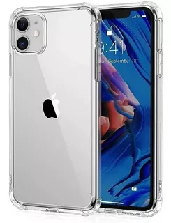 Funda Tpu Para iPhone 11 Transparente + Vidrio Templado 9d