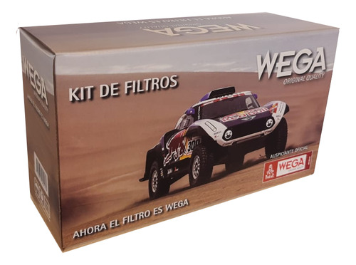 Kit 4 Filtros Peugeot 207 Compact 1.4 Wega