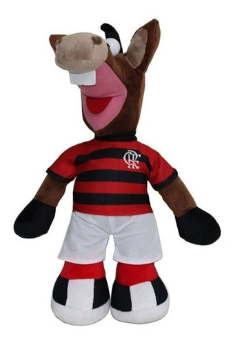 Imagem 2 de 5 de Novo Cavalinho Do Flamengo Oficial Boneco Do Fantástico 37cm