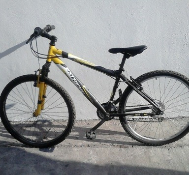 Bicicleta Drako Con Suspensión Delantera. Amarilla