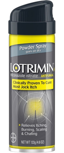 Lotrimin Af Jock Itch Antifungal Spray Talco En Polvo 3 Pzs
