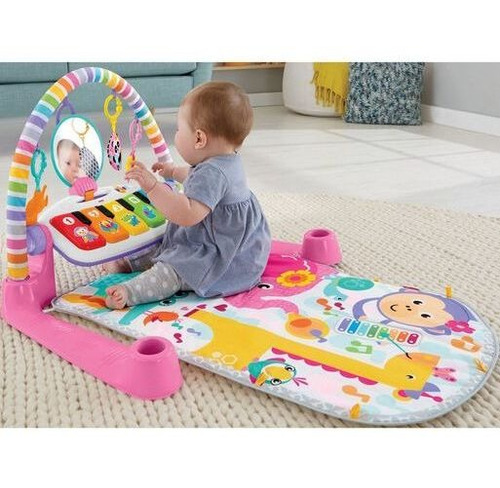 Gimnasio Fisher Price Piano Pataditas Musicales 4 En 1