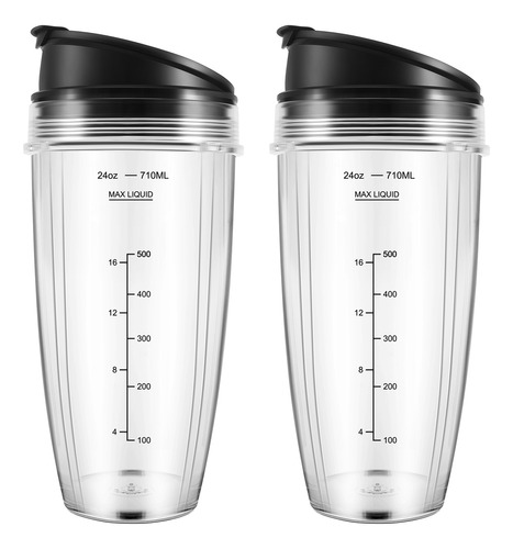 Vasos De Repuesto De 24 Oz Compatibles Para Ninja Bn401, Bn7