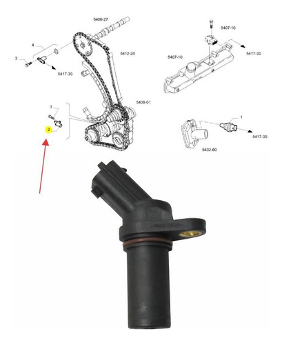Sensor De Rotacao Fiat Ducato 2.3 Multijet Original