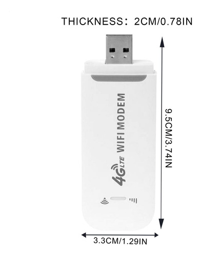 Para Dongle Usb 4g Wifi Portátil Para Viajes Pequeño