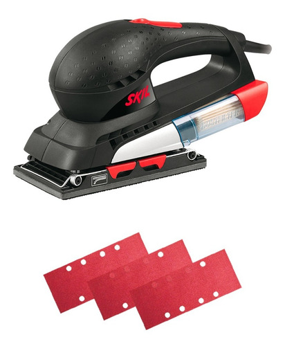 Lijadora Orbital Skil 7351 Professional 200w Peso 1.7 Kg Color Negro Frecuencia 220