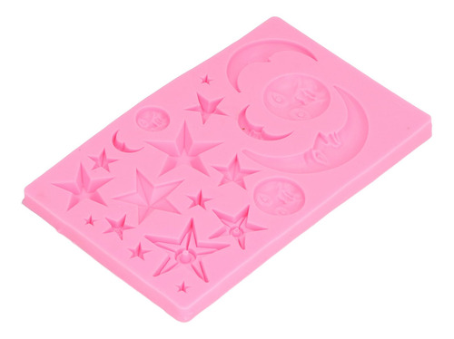 Moldes De Silicona Para Decoración De Luna Y Sol, Tarta De E
