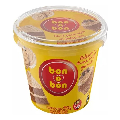 Relleno Untable Sin Taac Bon O Bon 290 Gr