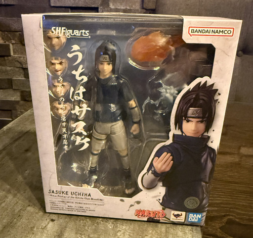 Figura Sasuke Uchiha - Naruto S.h Figuarts Nuevo Y Sellada (Usado)