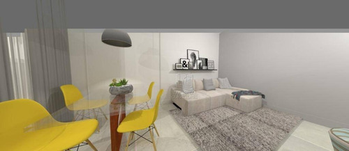 Apartamento Com 2 Dormitórios À Venda, 56 M² Por R$ 350.000,00 - Vila Bastos - Santo André/sp - Ap8567