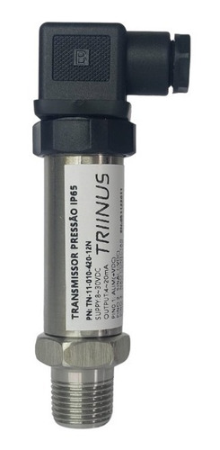 Transmissor De Pressão Ip65, 0...20bar, 4...20ma, 1/2 Npt