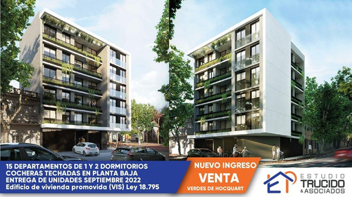 Imagen 17 de 18 de Venta En Pozo / Edificio Verdes De Hocquart 2 Dormitorios + Balcón 64m2