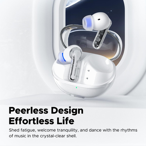 Auriculares Inalámbricos Soundpeats Clear Bluetooth 5.3 40 H