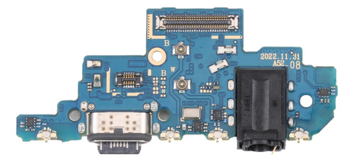 Para Placa De Porta De Carregamento Samsung Galaxy A52 Sm-a5
