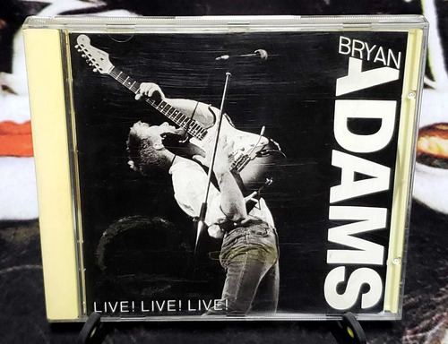 Cd Bryan Adams Live Live Live Made In France Impecable Envio