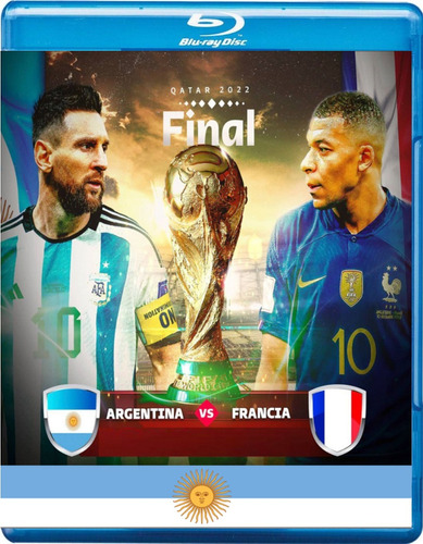 Blu-ray Argentina Vs Francia Final Mundial Qatar 2022