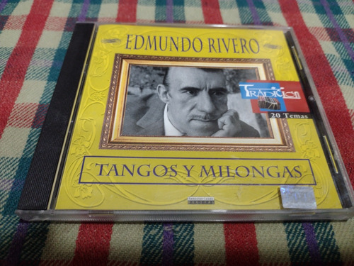 Edmundo Rivero / Tangos Y Milongas Cd Ind Arg (pe22)