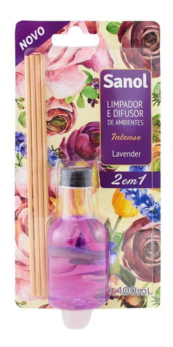 Limpador De Superficie Sanol Lavanda 2 Em 1