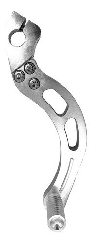 Pedal De Cambios Aluminio Plata