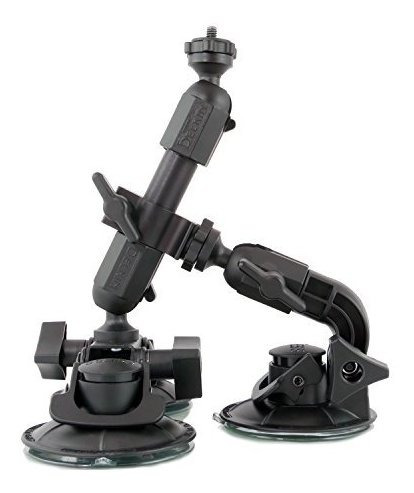 Ddmnt Triple Fat Gecko Three Arm Suction Montaje Black