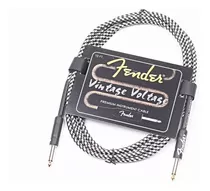 Comprar Cable Plug Fender Revestido Para Guitarra Bajo Audio 6 Mt