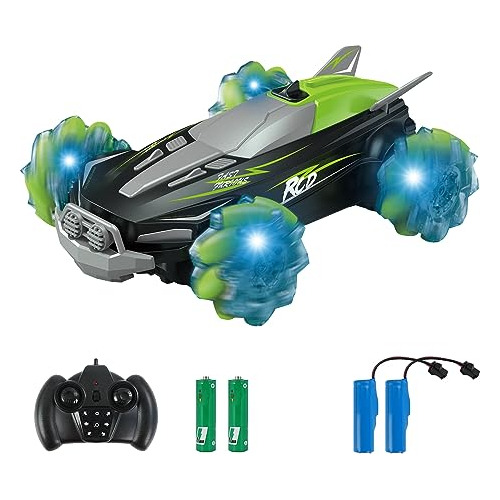 Rc Drift Cars Spray Mist Niños, Control Remoto Luces L...