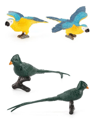 Toy Bird Model Set Snow Parakeet Simulación Mundo Modelo De Toy Bird Model Set Snow Parakeet Simulación Mundo Modelo De