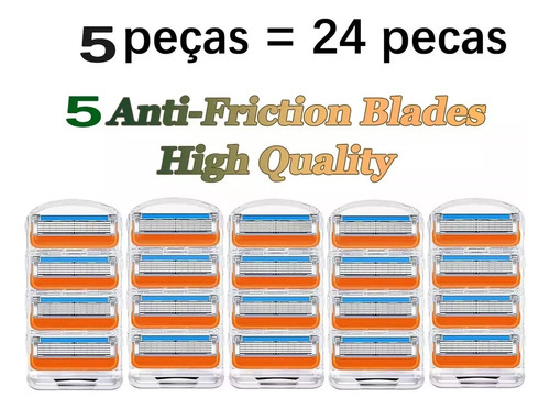 Adequado Para O Barbeador Masculino Gillette Fusion 5 Subst