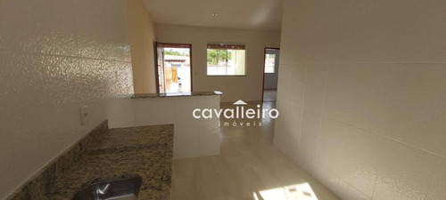 Casa Com 3 Dormitórios À Venda, 90 M² Por São José Do Imbassaí - Maricá/rj - Ca4676