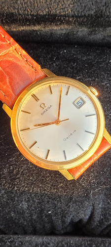 Relógio Omega A Corda Em Ouro Maciço Masculino Marrom Dourado Dourado (Usado)