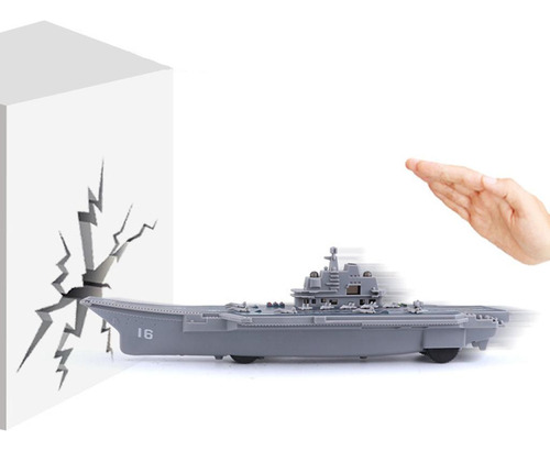 Bestbestbrinquedo Porta-aviões Modelo De Navio De Guerra Elé