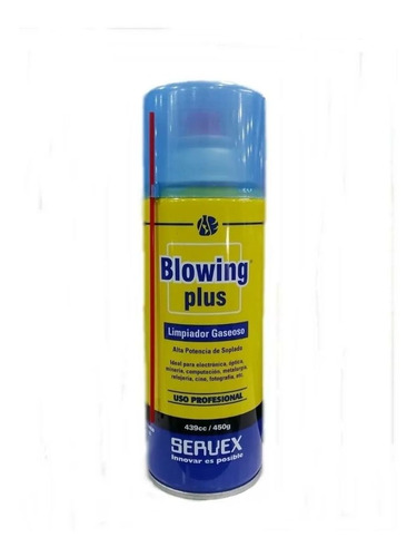 Servex Aire Comprimido Soplador Gaseoso 450g Blowing  Ppct